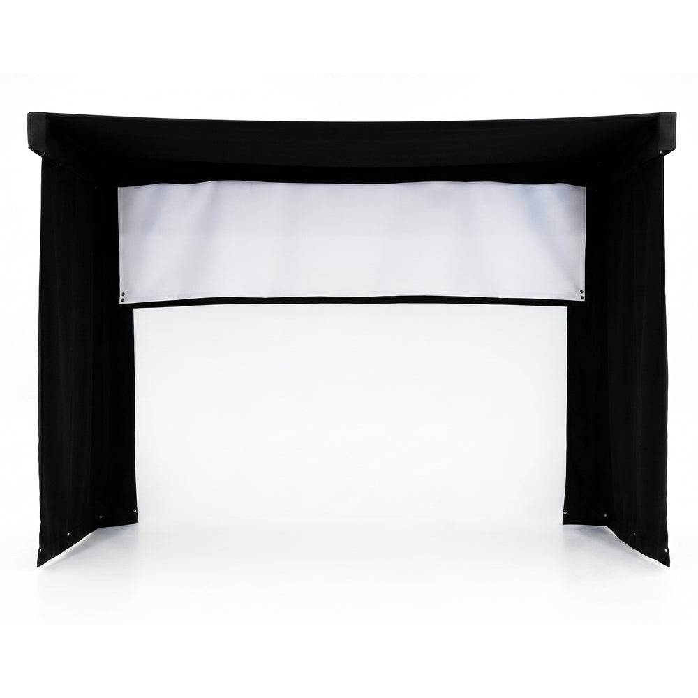 The SportScreen Golf Studio Vanish LITE 13 Retractable Golf Simulator Enclosure