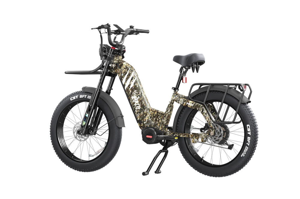 Birch Direwolf Mid-drive Hunting Electric Fat Tire Bike