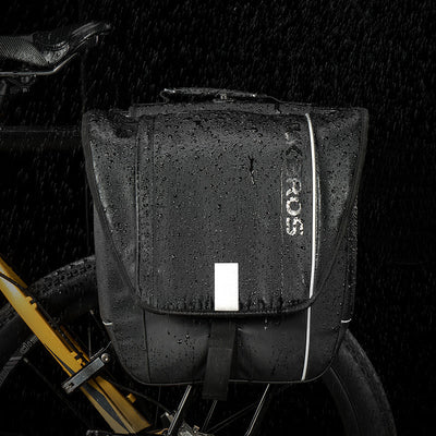 Birch ROCKBROS Super 30-Litre Bicycle Saddlebags in Black
