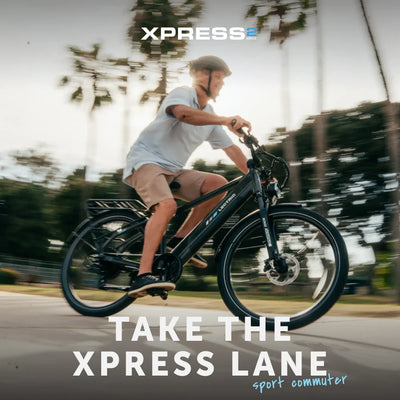 Lectric XPress2 Tempest Grey Commuter eBike