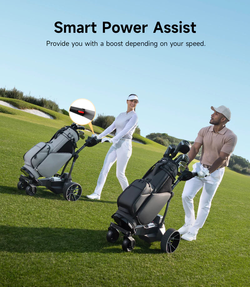 NAVEE Birdie 3X Smart Follow Me Electric Golf Push Cart