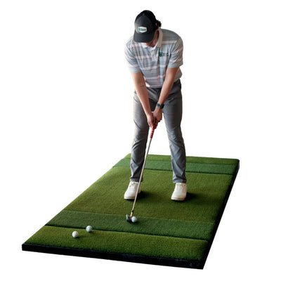 Shop Indoor Golf SIGPRO Super Softy 4' X 8'4" Double Sided Golf Mat