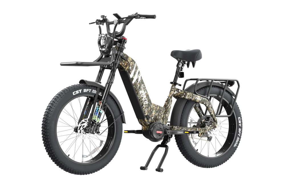 Birch Direwolf Mid-drive Hunting Electric Fat Tire Bike