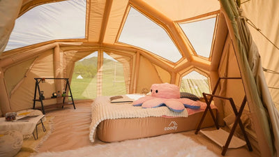 Coody | RBM Bestona Inflatable Tent for 2-4 Person (Beige)