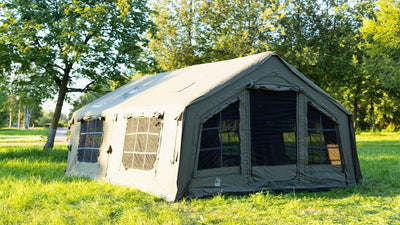 Coody 17.2 | RBM Outdoors Koala 7 Inflatable tent for 2-10 person (Forest Green)