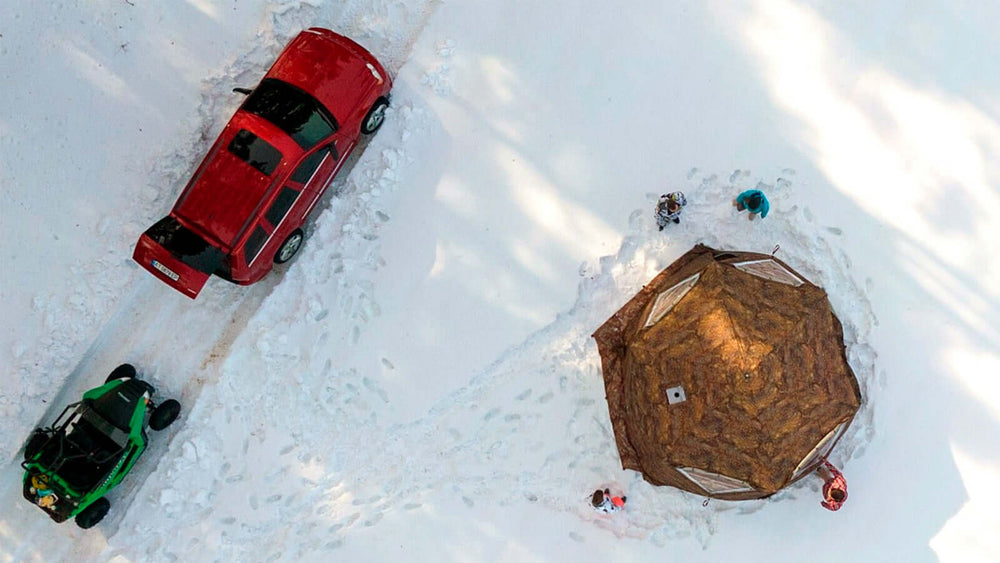 RBM All-Seasons tent Hexagon for 2-9 person