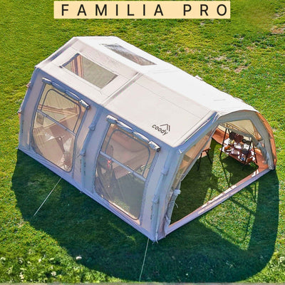 Coody Familia AirTent 17.2 Pro Beige Inflatable Tent (2-10 Person)