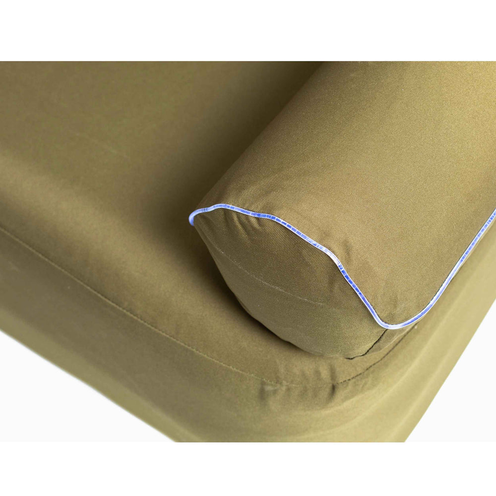 RBM Outdoors Coody Air Sofa Khaki - Inflatable Camping Couch with Built-In Pump