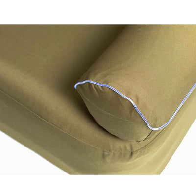 RBM Outdoors Coody Air Sofa Khaki - Inflatable Camping Couch with Built-In Pump