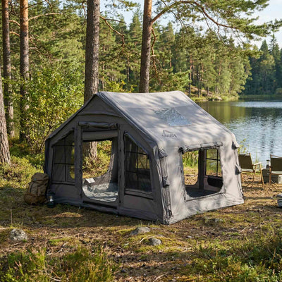 RBM Outdoors Coody 8.0 Gray - Inflatable Tent House for Camping 1-4 person