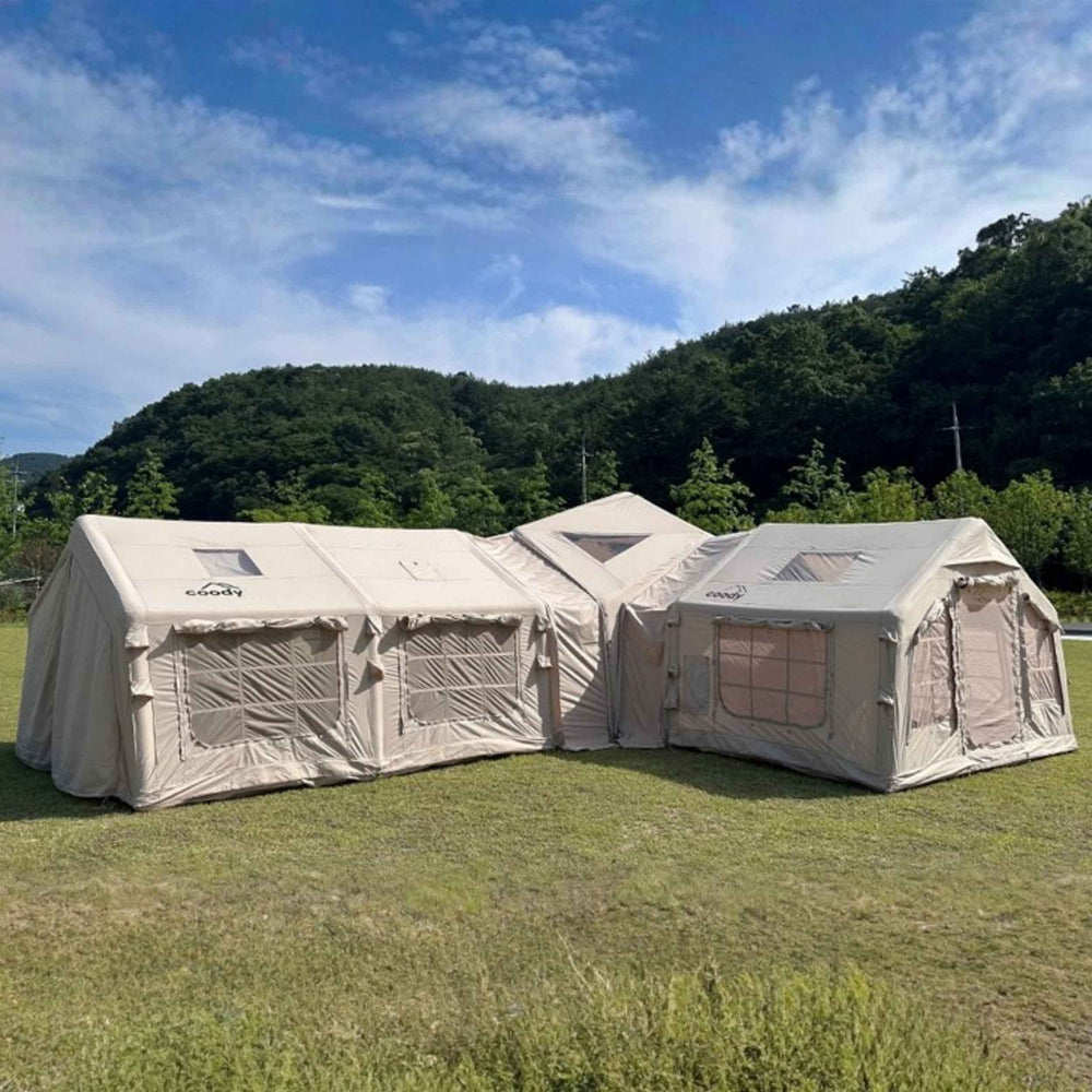 RBM Outdoors Coody Tent Connector (Beige) – for 17.2, 13.6, Hub, 10.0