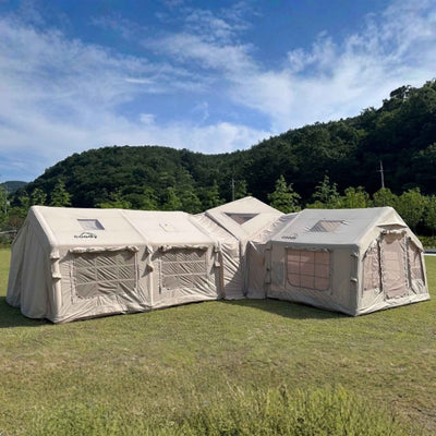 RBM Outdoors Coody Tent Connector (Beige) – for 17.2, 13.6, Hub, 10.0