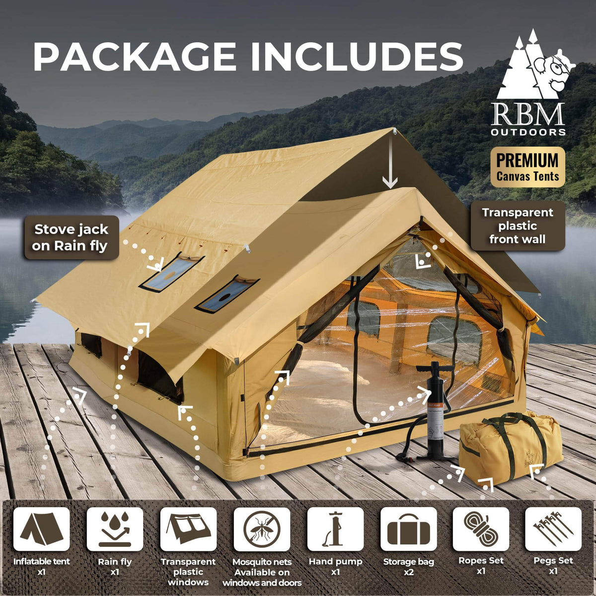panda air tent RBM Outdoors Panda Large