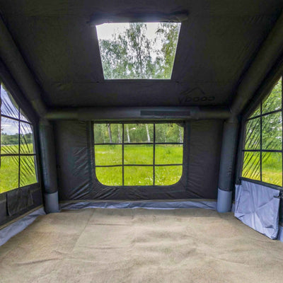 RBM Outdoors Coody 8.0 Black - Inflatable Tent House for Camping 1-4 person