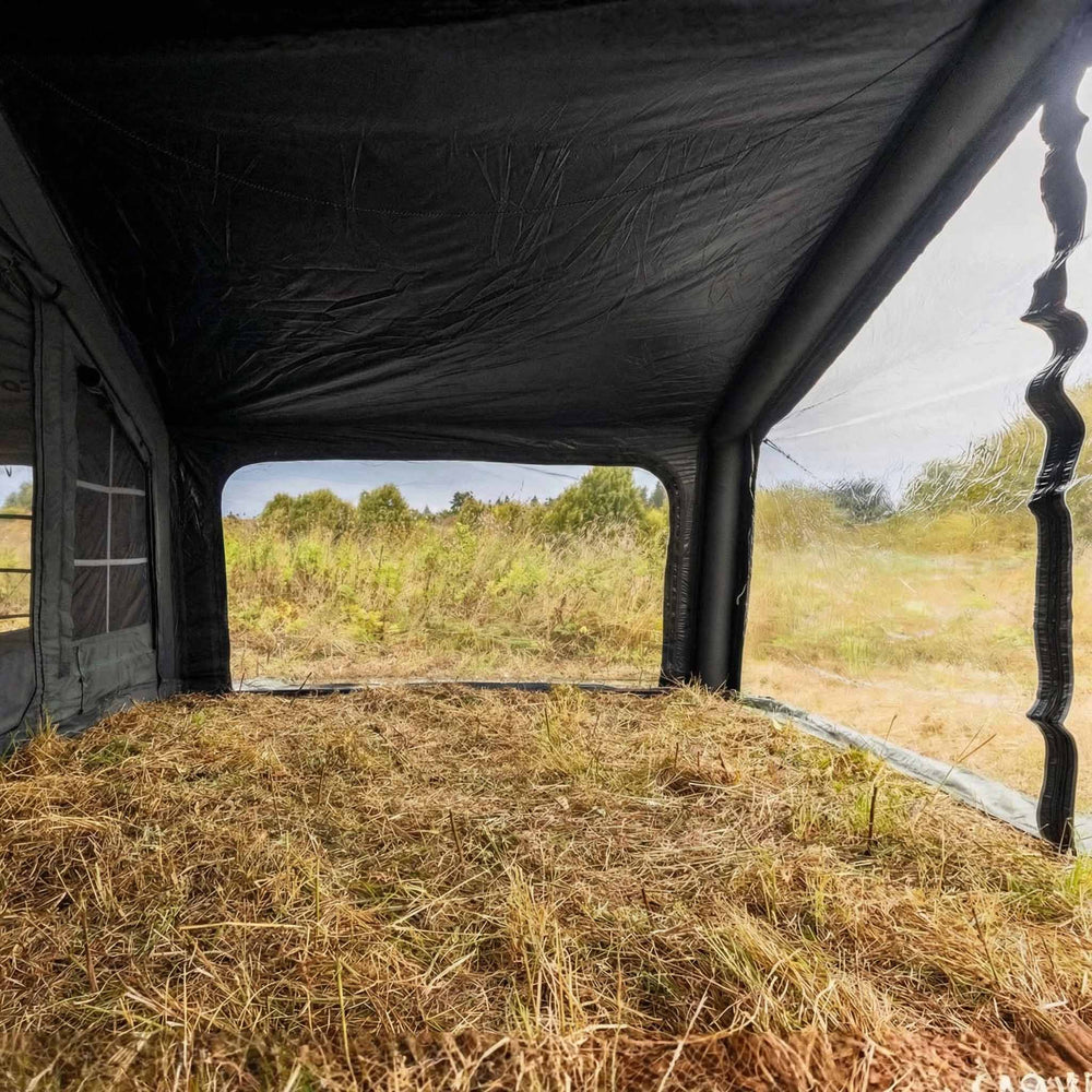 RBM Outdoors Coody AirTarp Black - Inflatable Canopy for Tent 17.2, 13.6, Hub, 10.0
