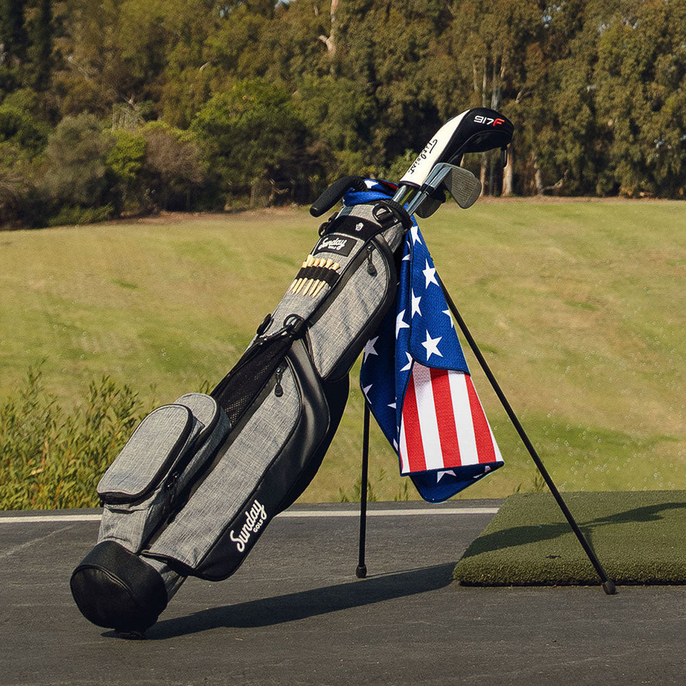 The Loma | Heather Gray Par 3 Bag