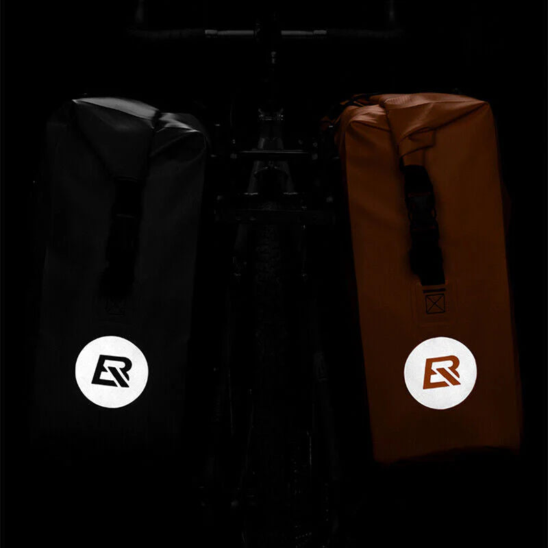 Birch ROCKBROS Deluxe Large Capacity Bicycle Saddlebag in Various Colours