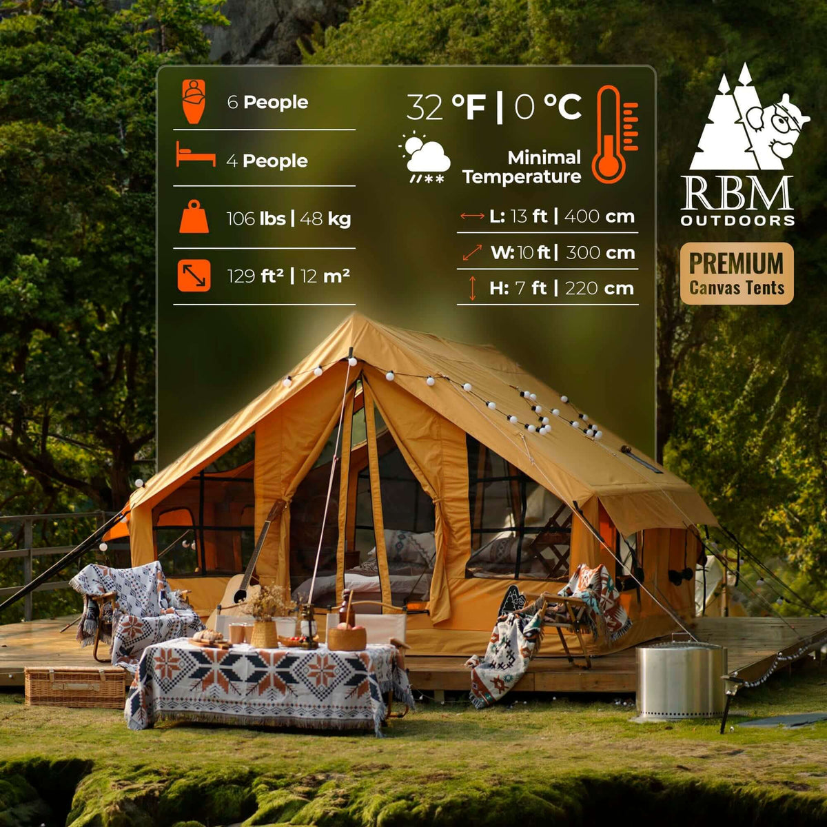 rbm inflatable tent RBM Outdoors Panda Large