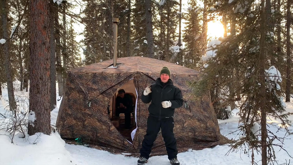 RBM All-Seasons tent Hexagon for 2-9 person