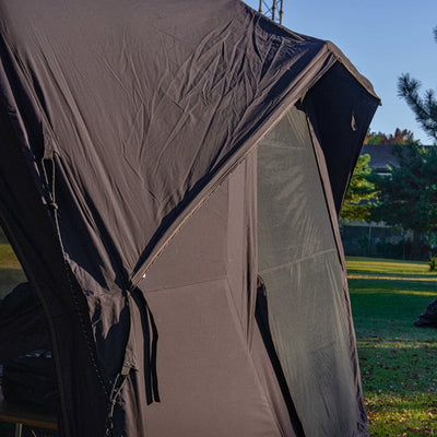 RBM Outdoors Coody Hub Pro Black - Inflatable Tent for Camping (2-6 Person)