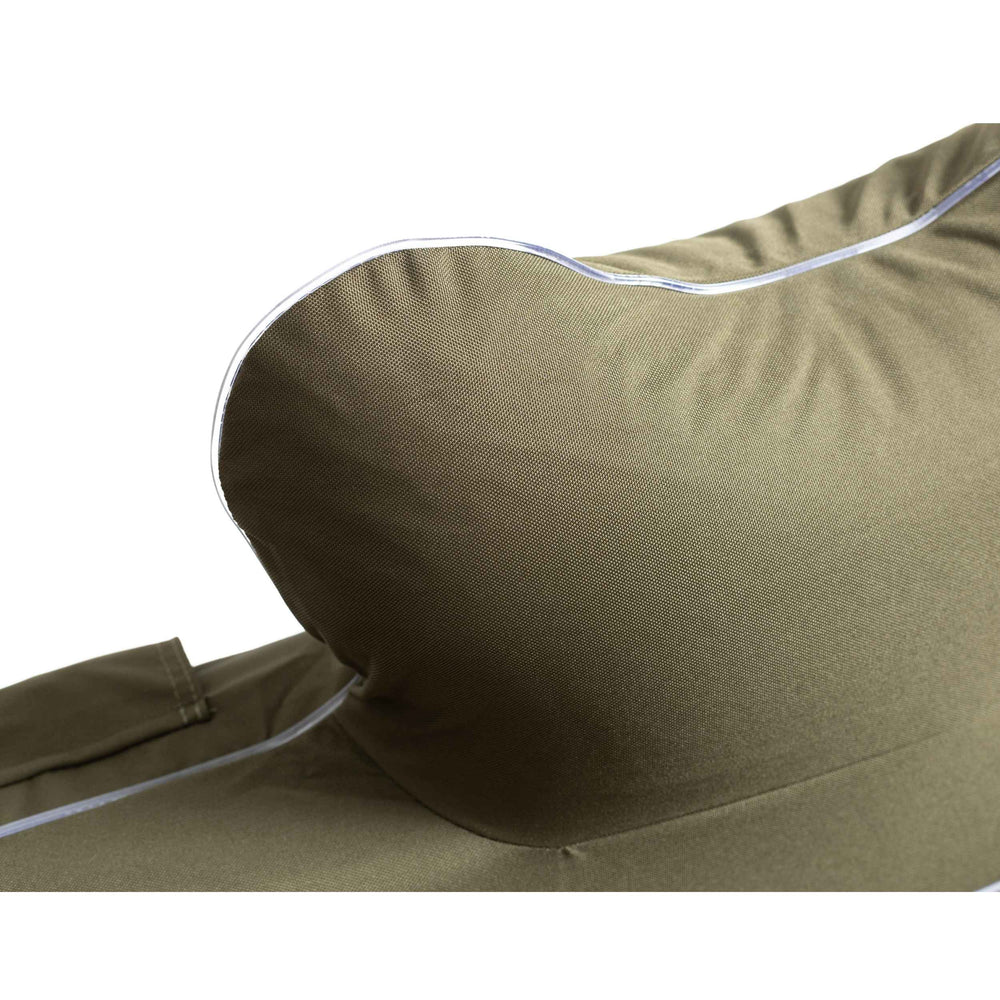 RBM Outdoors Coody Air Sofa Khaki - Inflatable Camping Couch with Built-In Pump