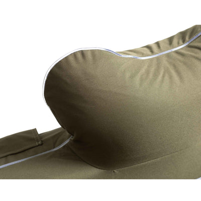 RBM Outdoors Coody Air Sofa Khaki - Inflatable Camping Couch with Built-In Pump