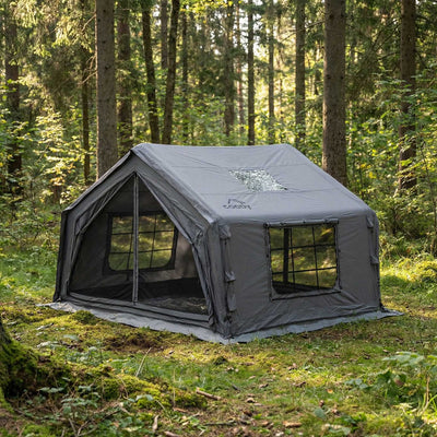 RBM Outdoors Coody 10.0 Gray Inflatable Tent House for Camping (2-4 person)