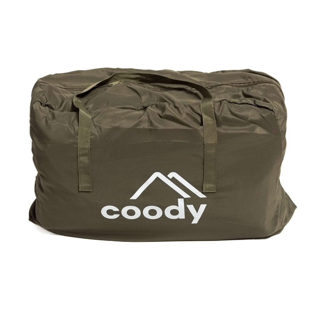 RBM Outdoors Coody Air Mattress Green King (197×184×35 cm) – Premium Air Bed with Built-in Pump