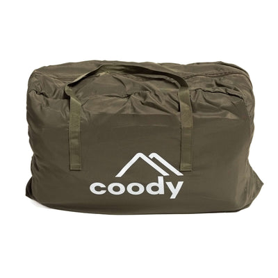RBM Outdoors Coody Air Mattress Green Twin XL (197×91×35 cm) – Premium Air Bed with Built-in Pump