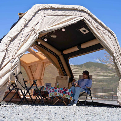 RBM Outdoors Coody AirTarp Pro Inflatable Canopy for 17.2 Pro, 10.0 Pro & Hub Pro - Beige