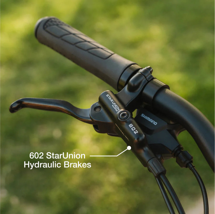 Lectric XP4 750 Step-Thru Raindrop Blue eBike