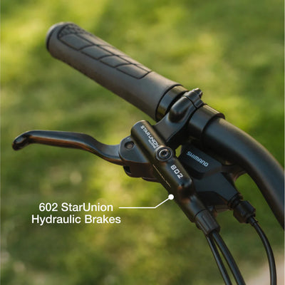 Lectric XP4 750 Step-Thru Raindrop Blue eBike