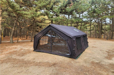 Coody 17.2 | RBM Outdoors Koala 7 Inflatable tent for 2-10 person (Black)