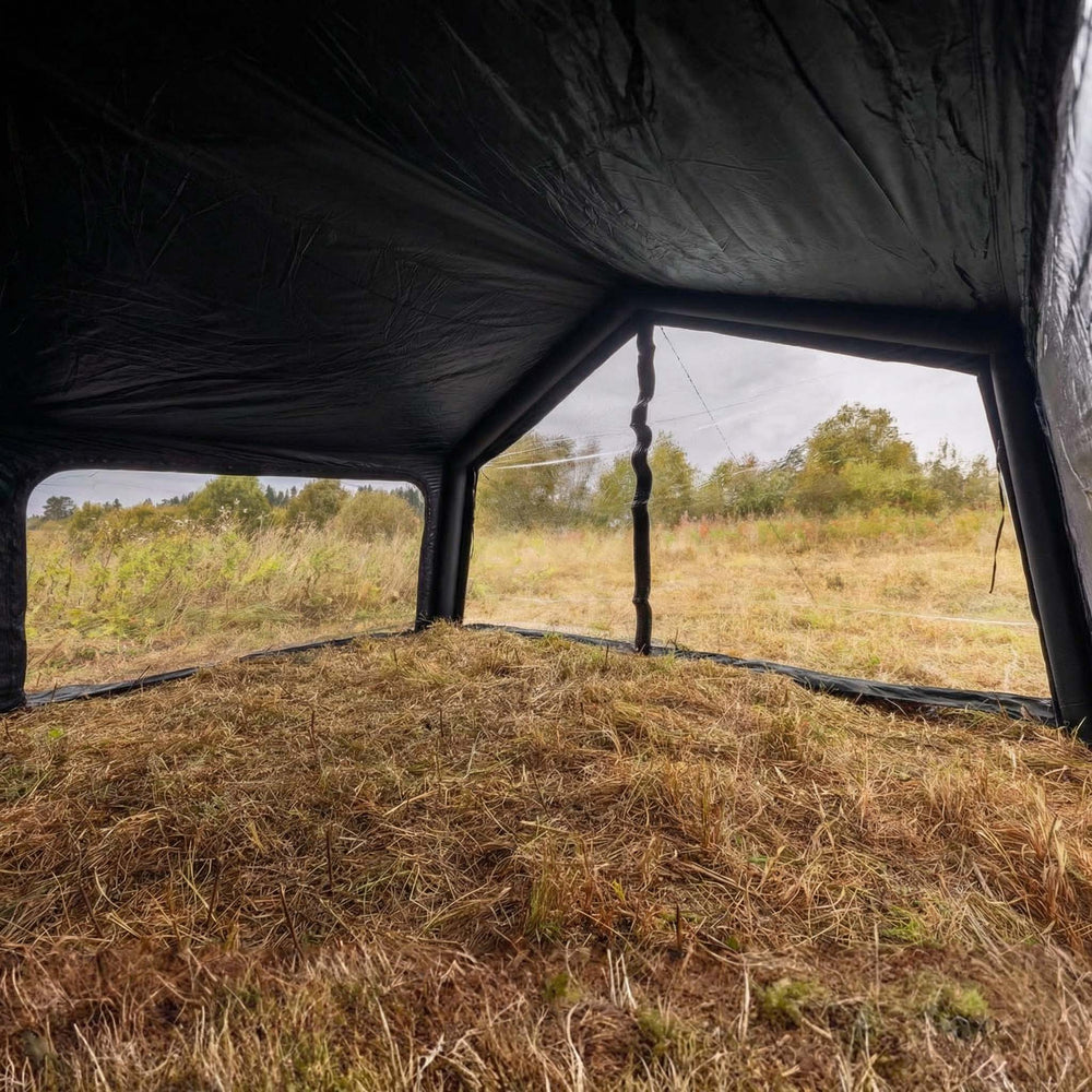 RBM Outdoors Coody AirTarp Black - Inflatable Canopy for Tent 17.2, 13.6, Hub, 10.0