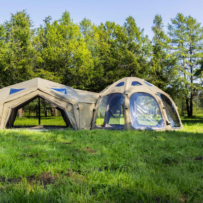 RBM Outdoors Coody Connector Aurora Dome-to-Tent(17.2, 13.6, Hub, 10)- Forest Green