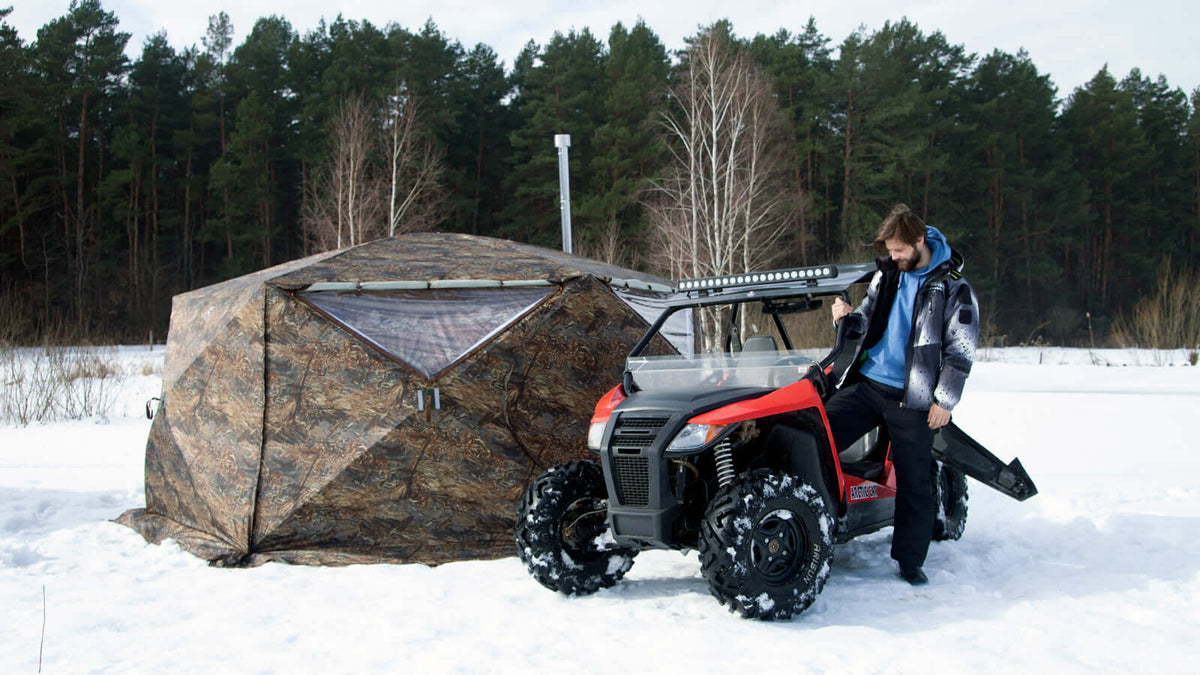 rbm outdoors - hexagon tent RBM All-Seasons tent Hexagon for 2-9 person – Big Horn Golfer