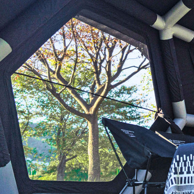 RBM Outdoors Coody Hub Pro Black - Inflatable Tent for Camping (2-6 Person)