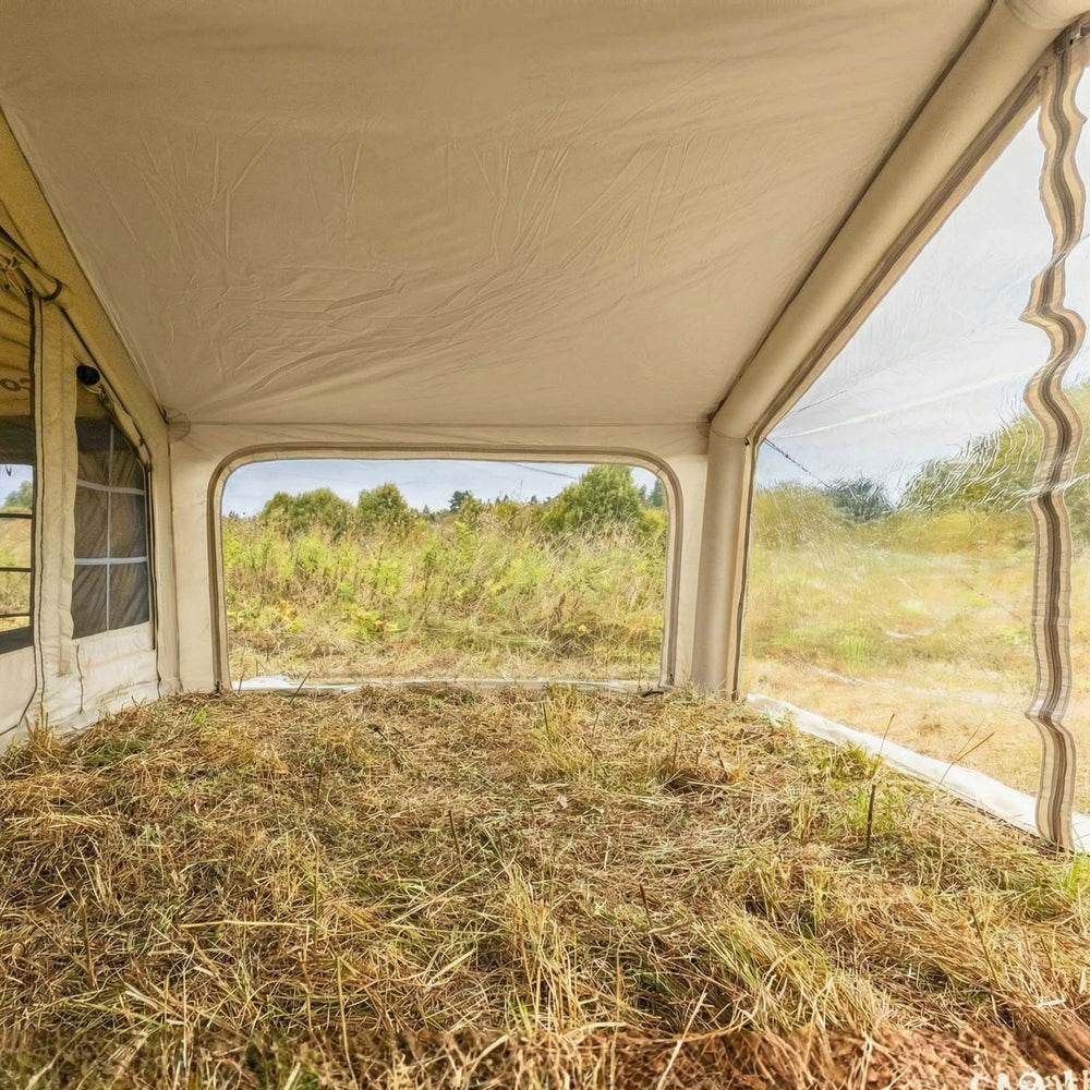 RBM Outdoors Coody AirTarp Beige - Inflatable Canopy for Tent 17.2, 13.6, Hub, 10.0