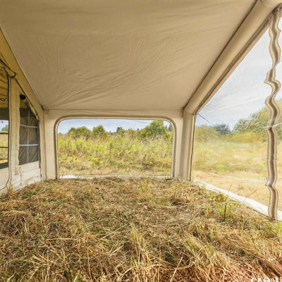 RBM Outdoors Coody AirTarp Beige - Inflatable Canopy for Tent 17.2, 13.6, Hub, 10.0