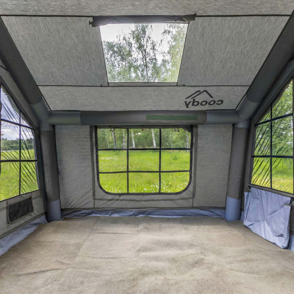 RBM Outdoors Coody 8.0 Gray - Inflatable Tent House for Camping 1-4 person