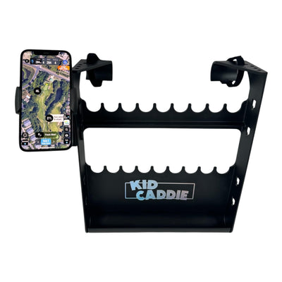 Kid Caddie Golf Front Nine Bundle - Kid Caddie, Phone and Cup Holder Accessory Bundle