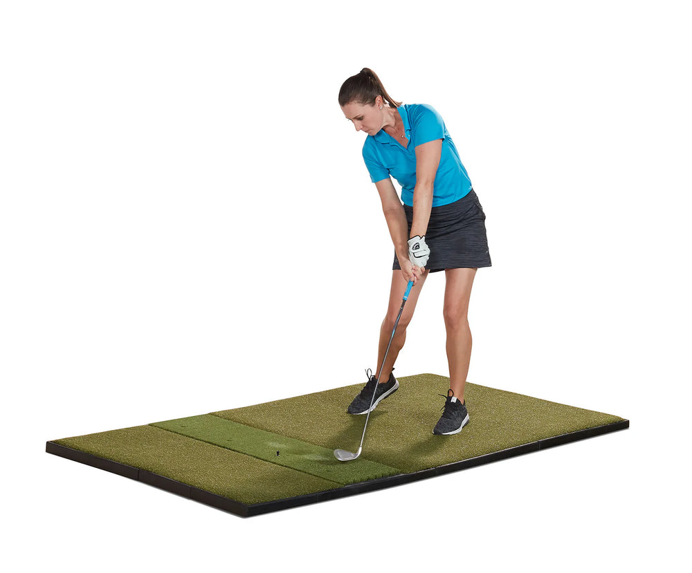 Fiberbuilt Grass Series Studio Golf Mat - Single Hitting - 7'X4'