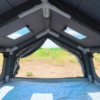 RBM Outdoors Coody 13.6 (Koala-5) Gray Inflatable Tent House for Camping (2-8 person)