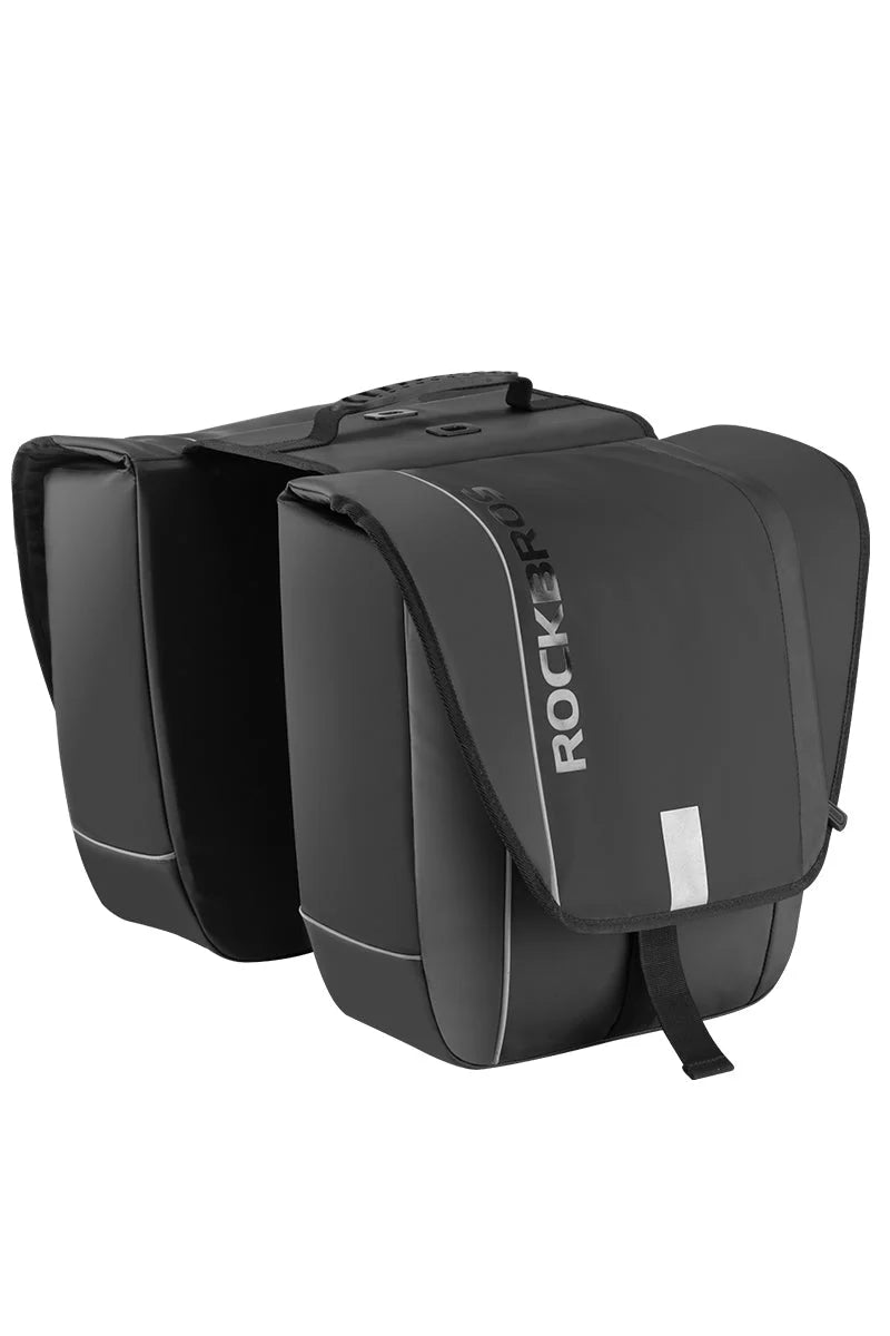 Birch ROCKBROS Super 30-Litre Bicycle Saddlebags in Black
