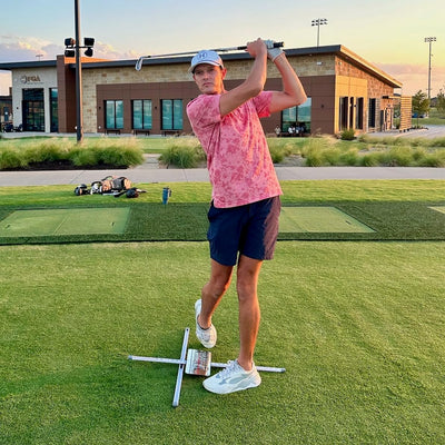 EyeLine Golf Practice-T Alignment & Ball Position Guide (White)