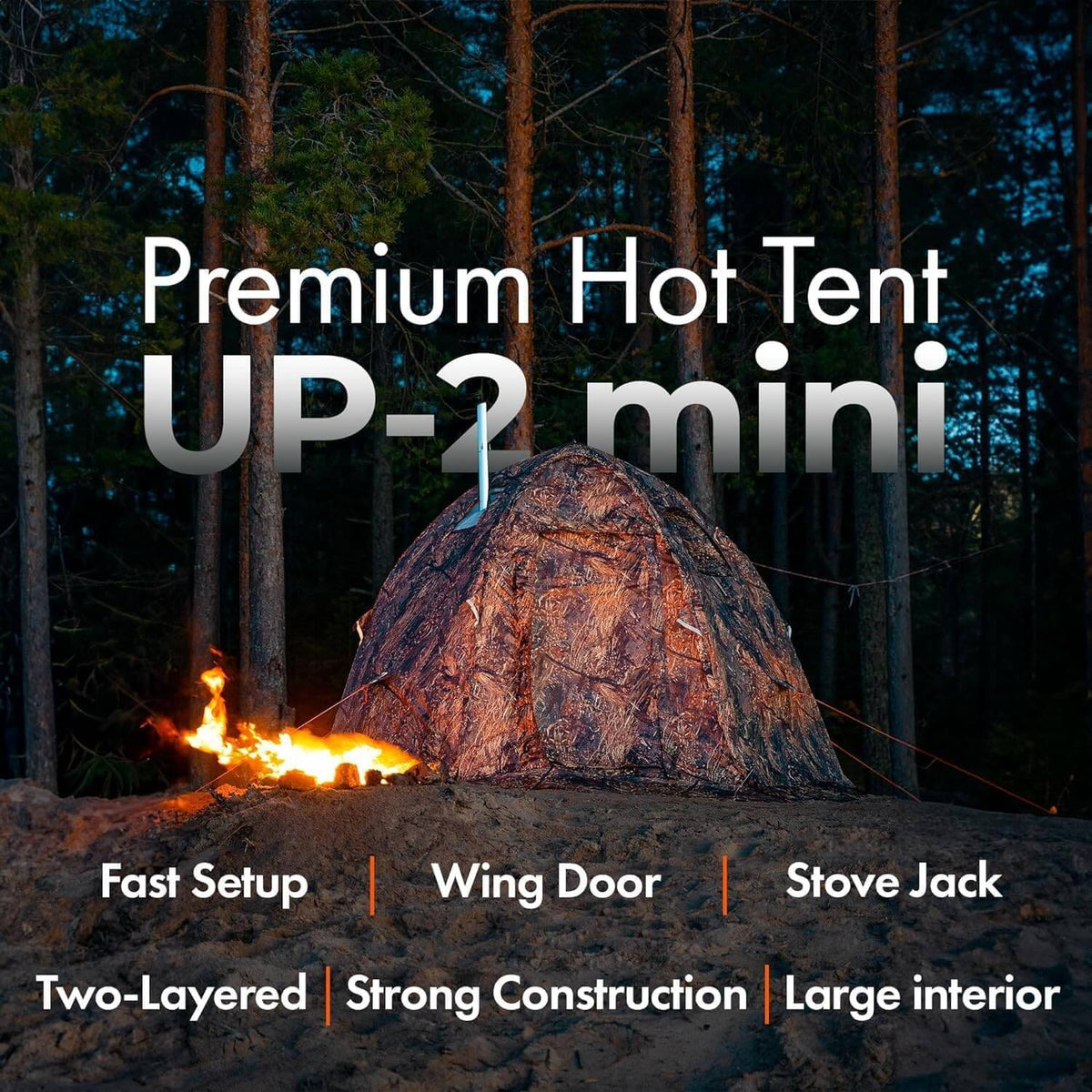 rbm up-2 tent RBM All-Seasons tent UP-2 mini for 1-3 person – Big Horn Golfer