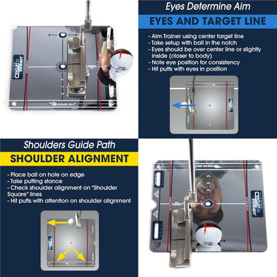 EyeLine Golf PUTTING CIRCUIT TRAINER - MIRROR TRAINER