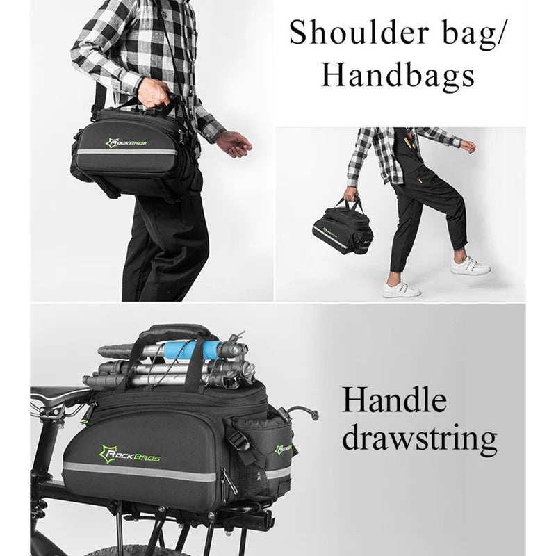Birch ROCKBROS Bicycle Pannier Bike Bag with Extendable Compartments