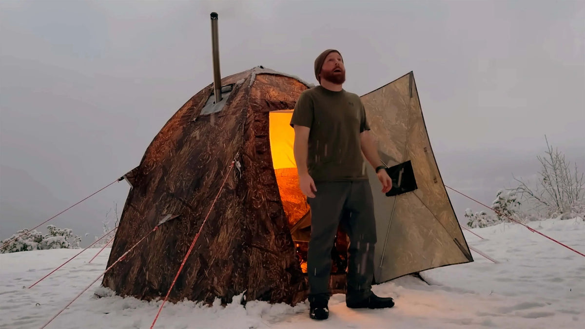 russian bear tent up-2 RBM All-Seasons tent UP-2 mini for 1-3 person – Big Horn Golfer