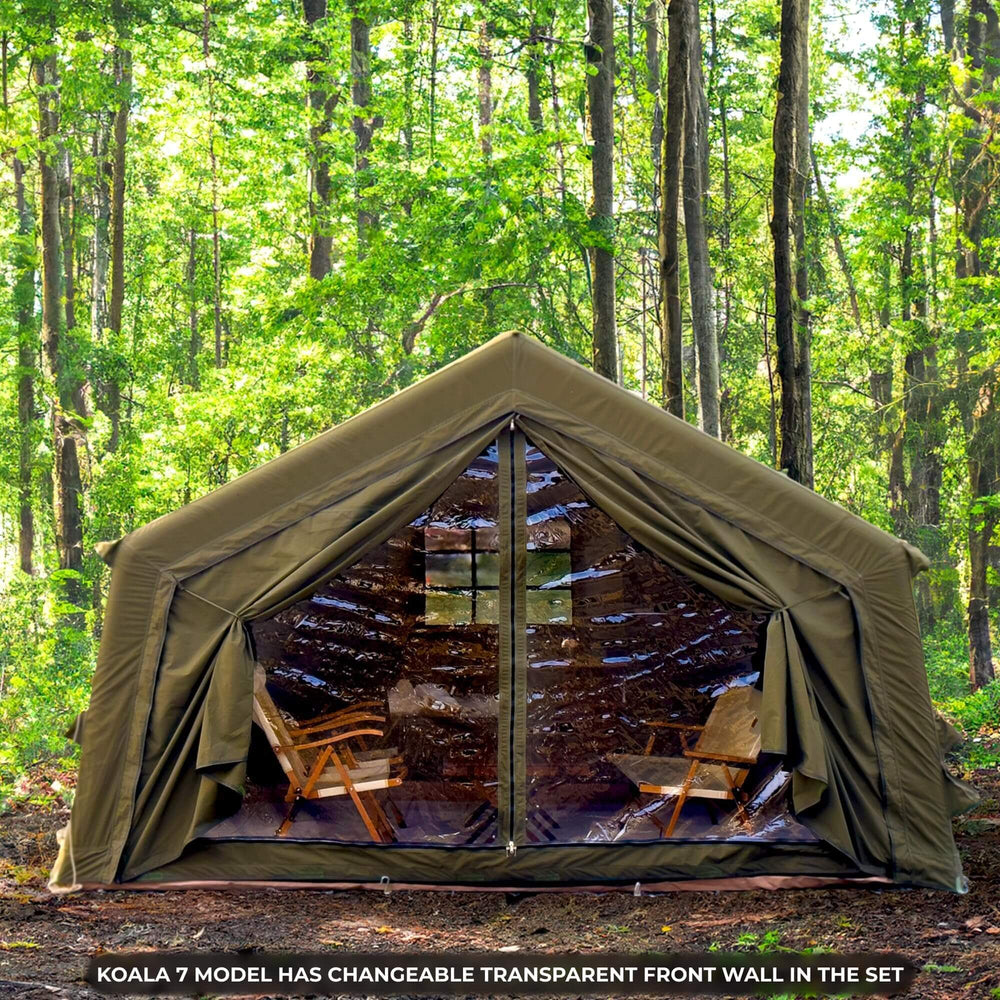 Coody 13.6 | RBM Outdoors Koala 5 Inflatable tent for 2-8 person (Forest Green)